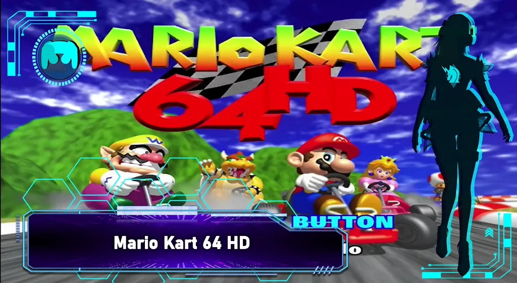 Fans aplican excelentes cambios visuales a Mario Kart 64.