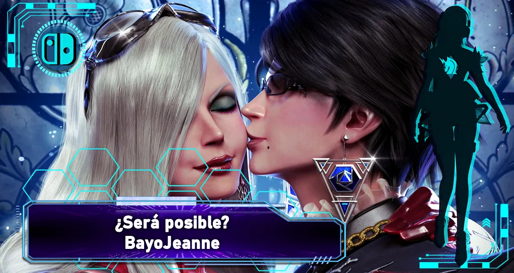 Pareja canonica en Bayonetta y nunca nos dimos cuenta