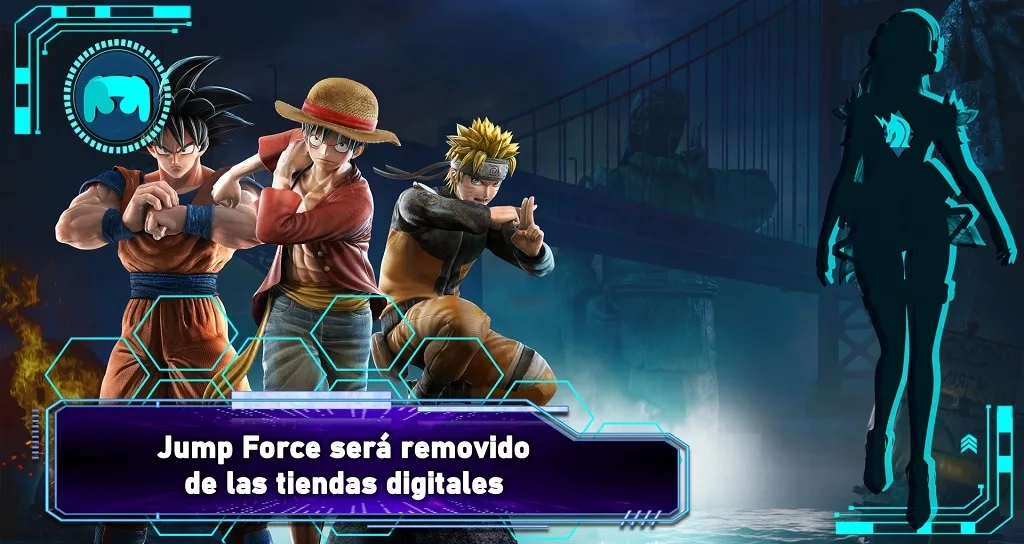 Pronto no mas soporte para Jump Force