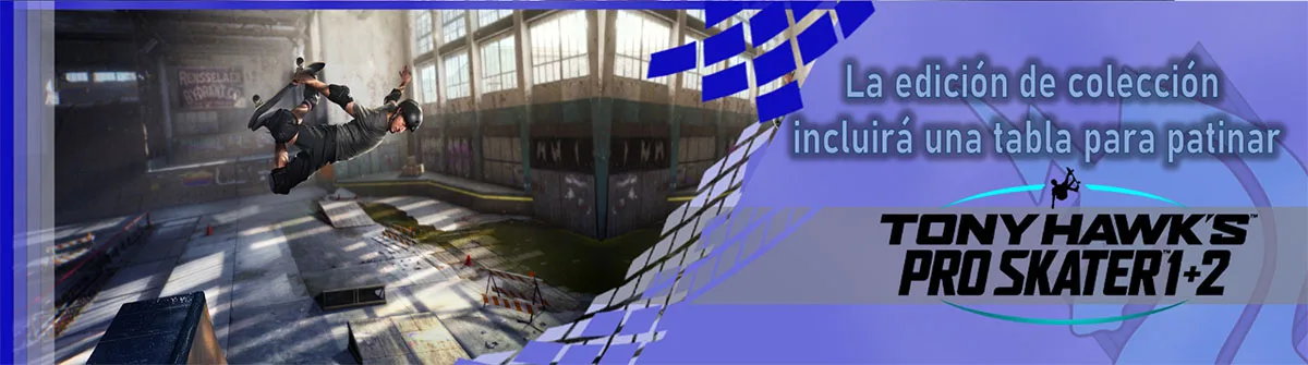 Tony Hawks pro skater 1 y 2 estarán de regreso