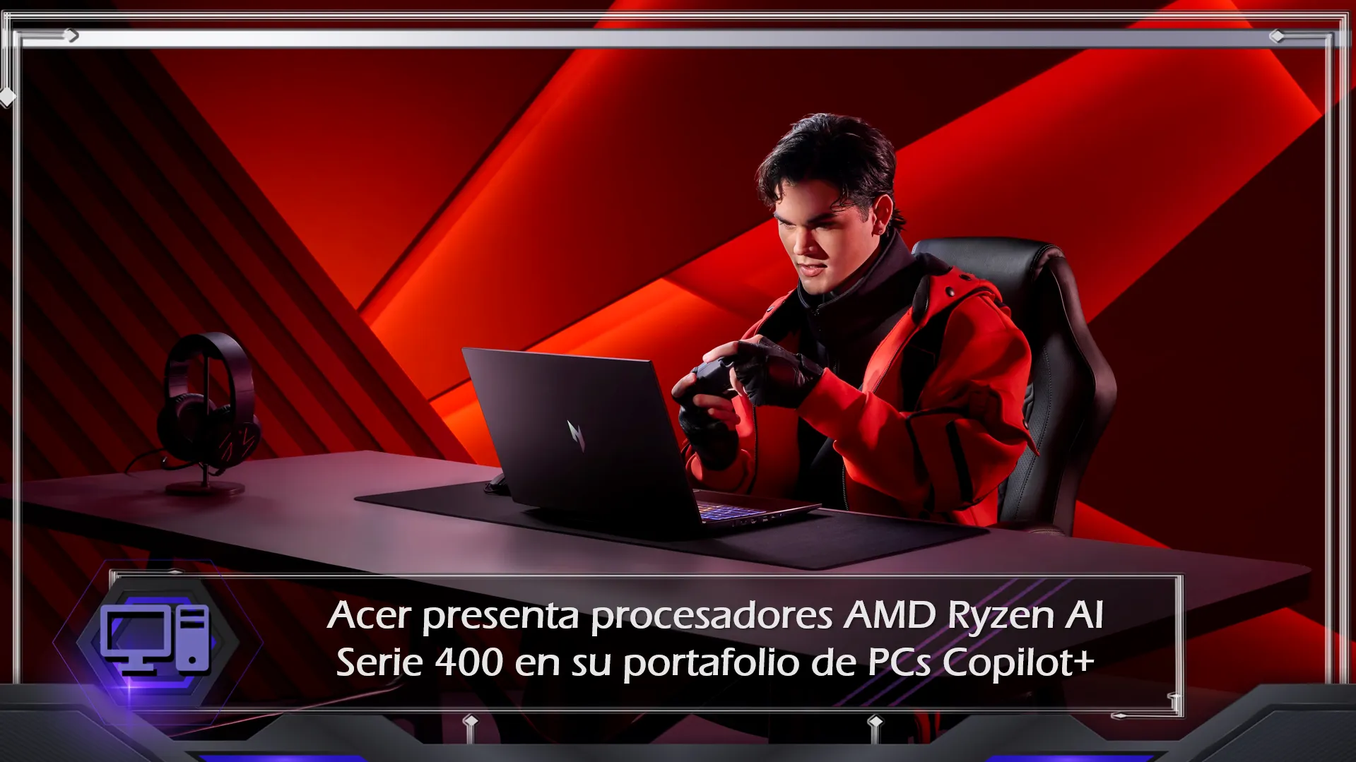 Acer y AMD Ryzen AI Serie 400: El nuevo estándar de potencia inteligente llega al CES 2026