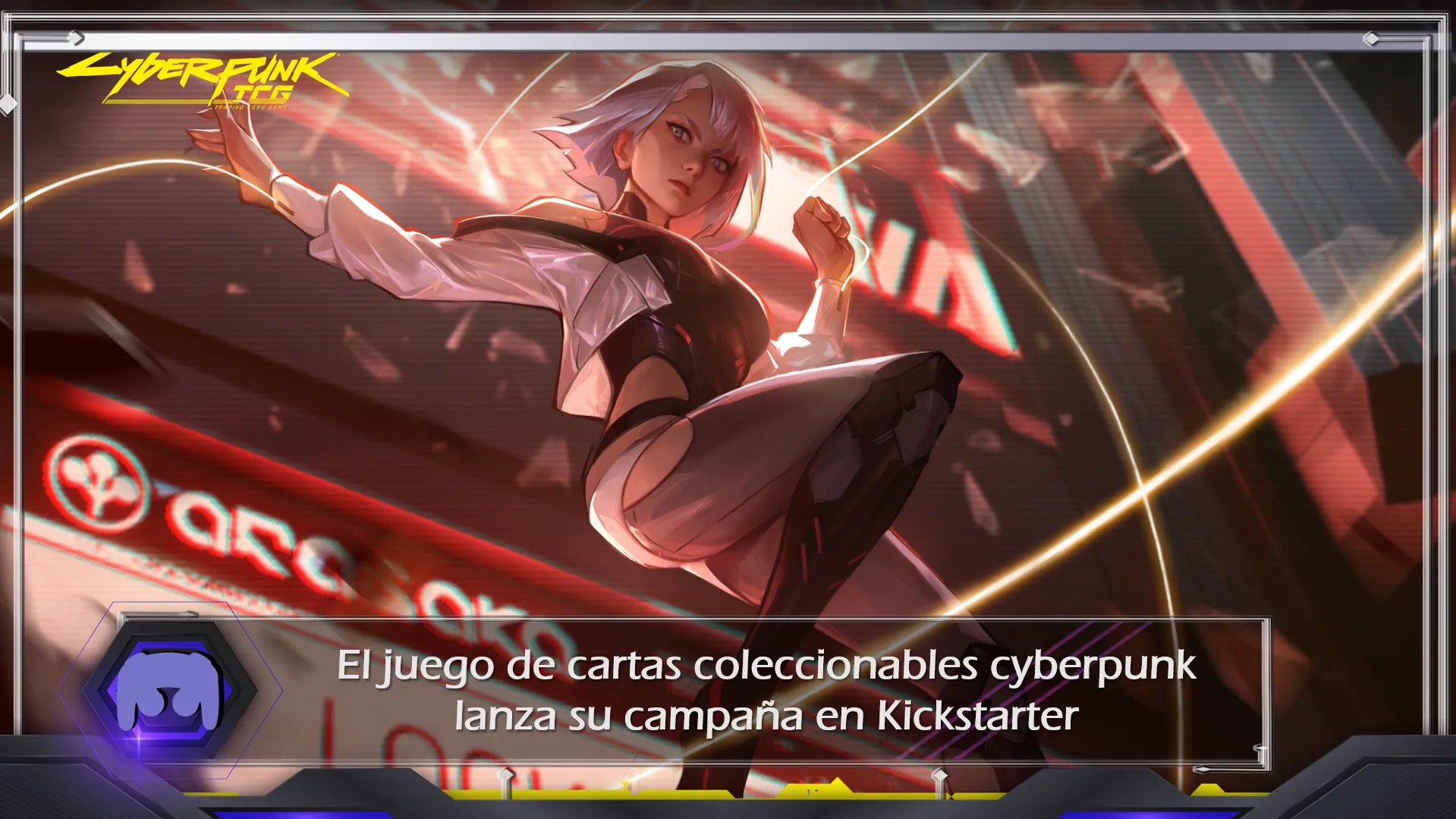 De la Red al Papel: El TCG oficial de Cyberpunk arranca su campaña en Kickstarter
